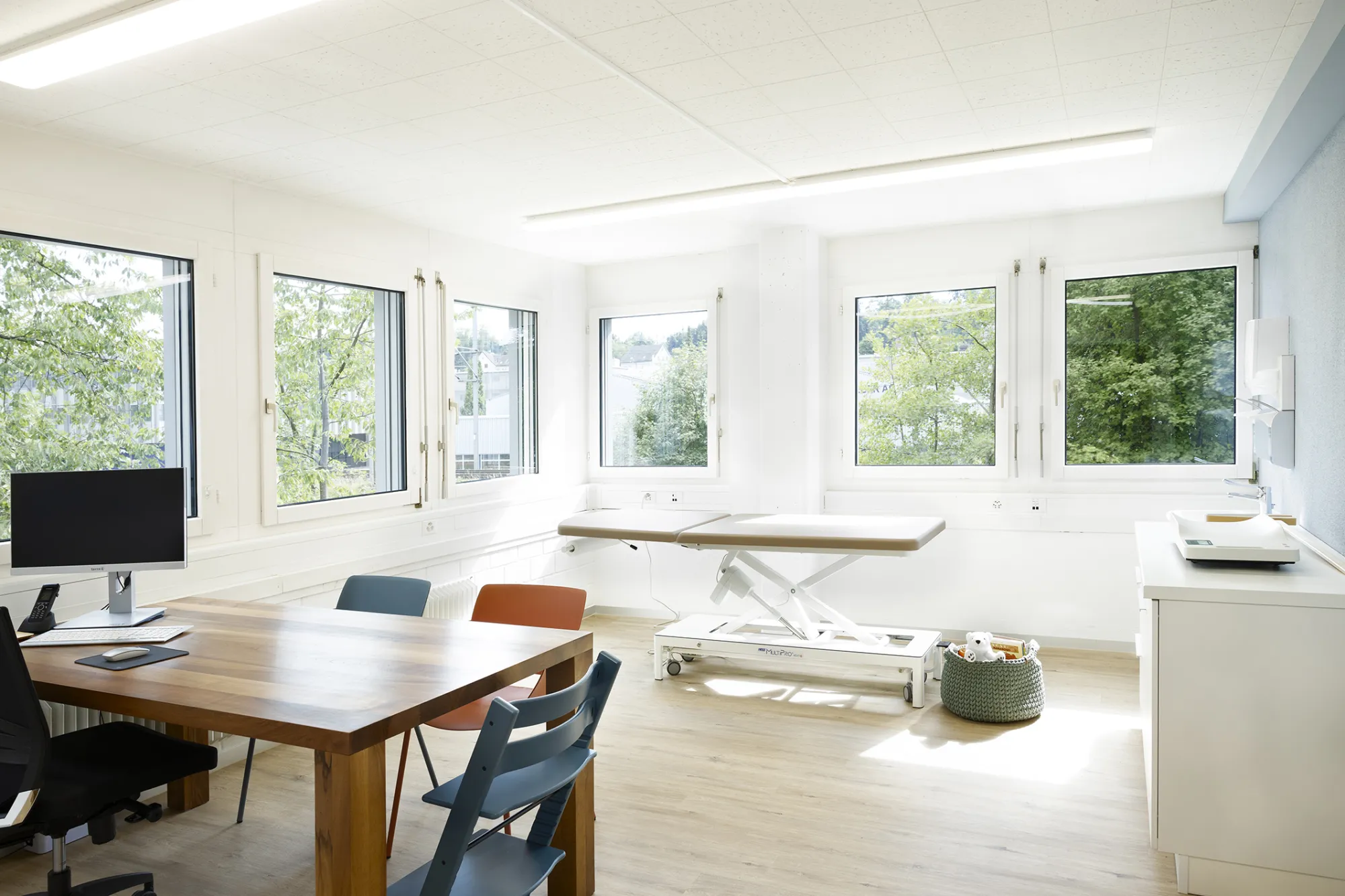Behandlungszimmer D.